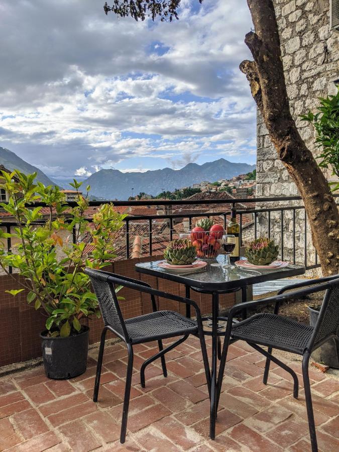 Best View! Rooftop With Garden - Old Town Nr404 Κότορ Εξωτερικό φωτογραφία
