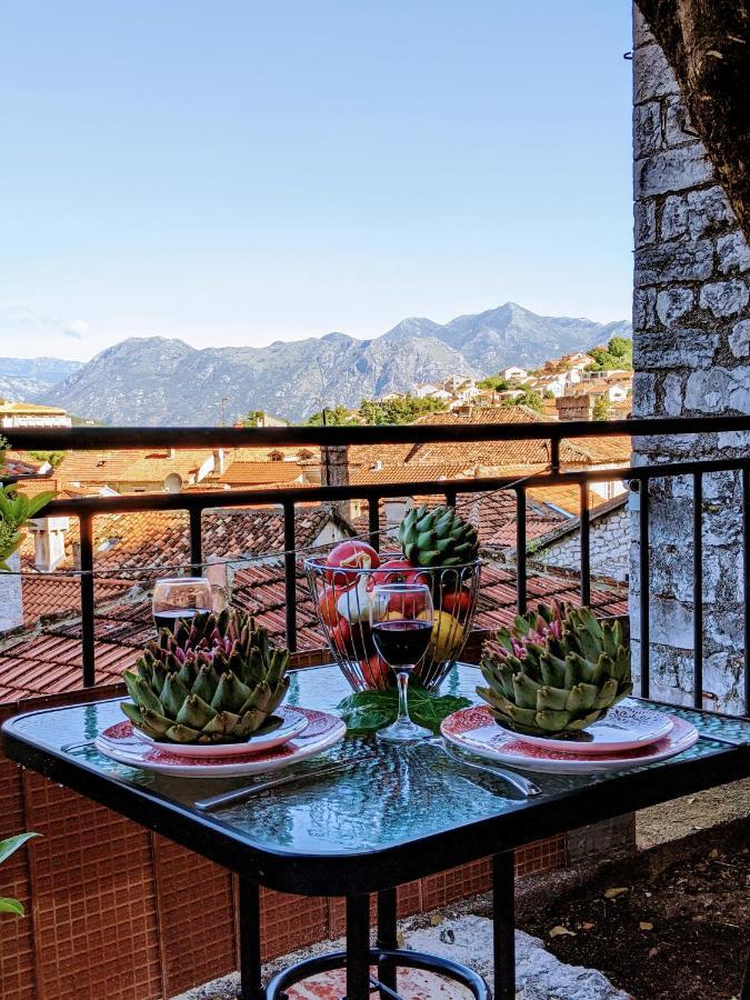 Best View! Rooftop With Garden - Old Town Nr404 Κότορ Εξωτερικό φωτογραφία