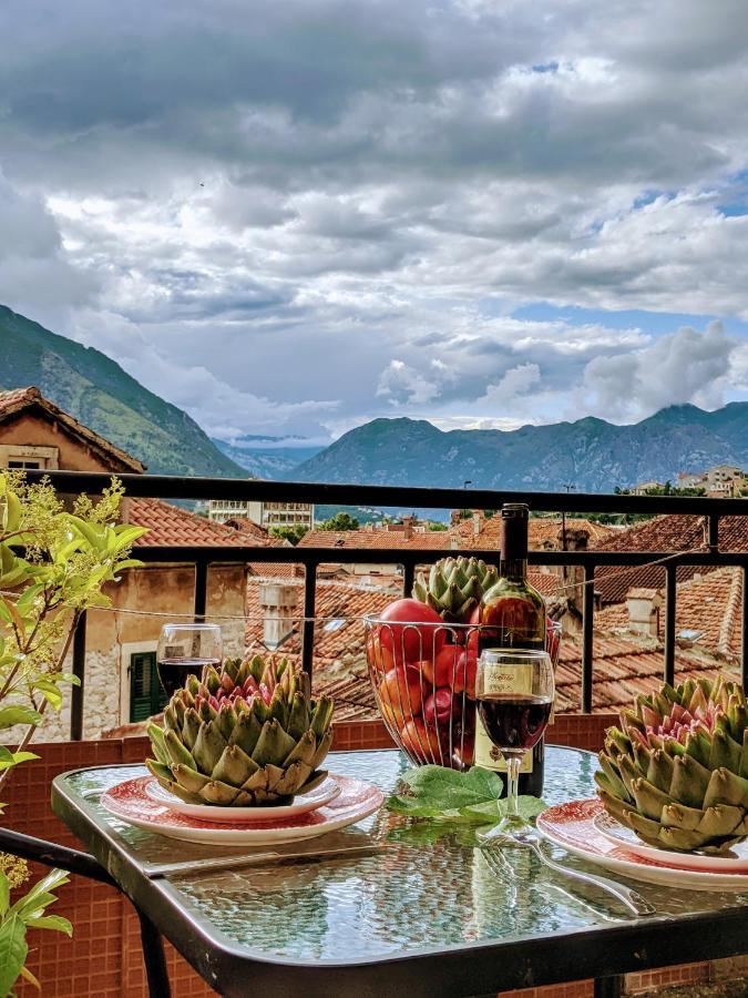 Best View! Rooftop With Garden - Old Town Nr404 Κότορ Εξωτερικό φωτογραφία